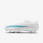 Nike Mercurial Vapor 17 Elite 耐克刺客系列男/女 AG 人造草地低帮足球鞋 - 白色/仙人掌绿