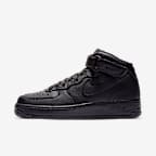 Nike Air Force 1 Mid '07 男子空军一号运动鞋 - 黑/黑