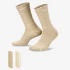 Nike Everyday 舒适速干中筒运动袜(2 双) - 多色