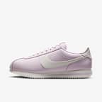 Nike Cortez Leather 女子运动鞋 - 浅紫丁香色/帆白