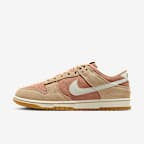 Nike Dunk Low Retro SE 男子运动鞋板鞋 - 麻黄/土绯红/橡皮浅褐/淡象牙白