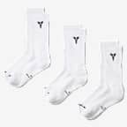 Kobe Nike Everyday Elevated 科比速干中筒运动袜(3 双) - 多色