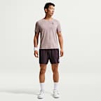 暗调勃艮第酒红/白色