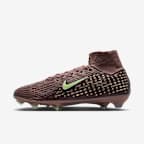Nike Mercurial Superfly 10 Elite "Kylian Mbappé" 耐克刺客系列姆巴佩天然硬质草地足球鞋 - 日蚀紫红/金属银