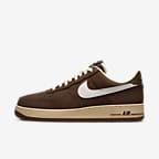 Nike Air Force 1 '07 男子空军一号运动鞋 - 惊喜可可色/椰奶色/绿古色/帆白