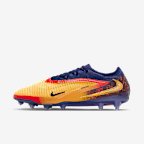 Nike Phantom 6 Low Elite "Erling Haaland" 耐克暗煞系列哈兰德男/女 AG 人造草地低帮足球鞋 - 激光橙/空间蓝/亮眼柠檬黄
