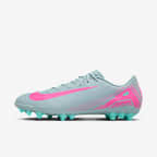 Nike Mercurial Vapor 16 Academy 耐克刺客系列人造草地足球鞋 - 海洋深蓝/爆炸粉
