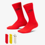 Nike x LEGO® Collection Everyday Essentials 中筒运动袜（3 双） - 多色
