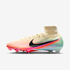 Nike Mercurial Superfly 10 Elite "Sam Kerr" 耐克刺客系列男/女 FG 天然硬质草地高帮足球鞋 - 淡象牙白/黑