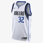 达拉斯独行侠队库珀·弗拉格 (Cooper Flagg) Association Edition Nike Dri-FIT NBA Swingman Jersey 男子速干球衣 - 白色