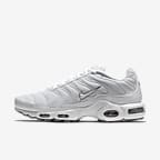 Nike Air Max Plus 男子运动鞋 - 白色/黑/冷灰/白色