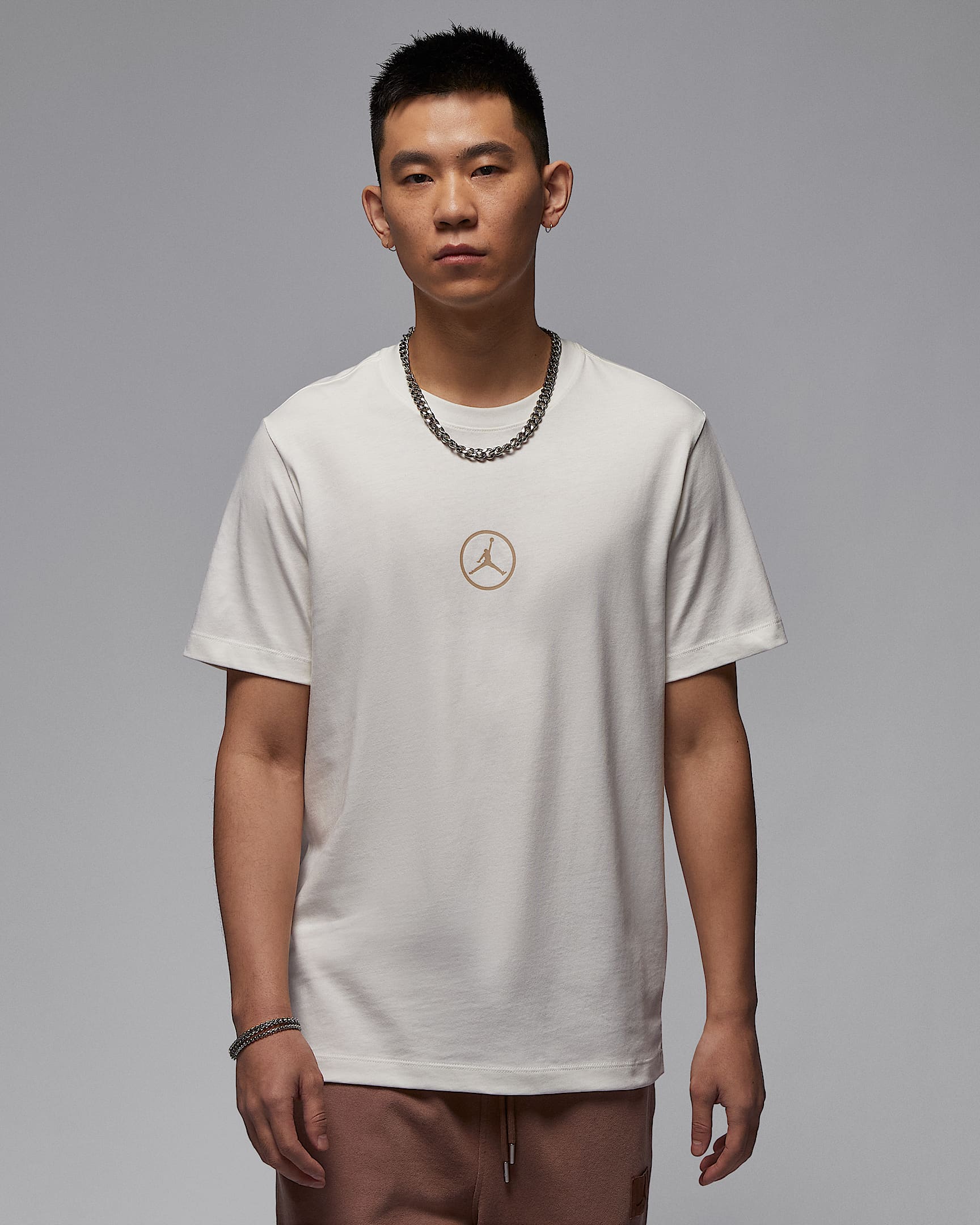 Jordan Flight Essentials 男子短袖T恤 - 帆白/沙漠迷彩/沙漠迷彩