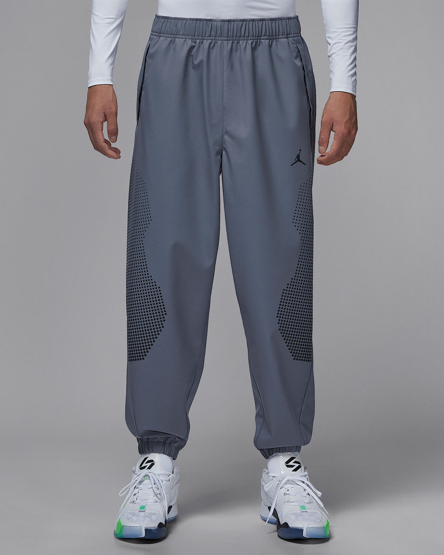 Jordan Sport JAM 男子热身长裤 - 浅碳色/灰黑