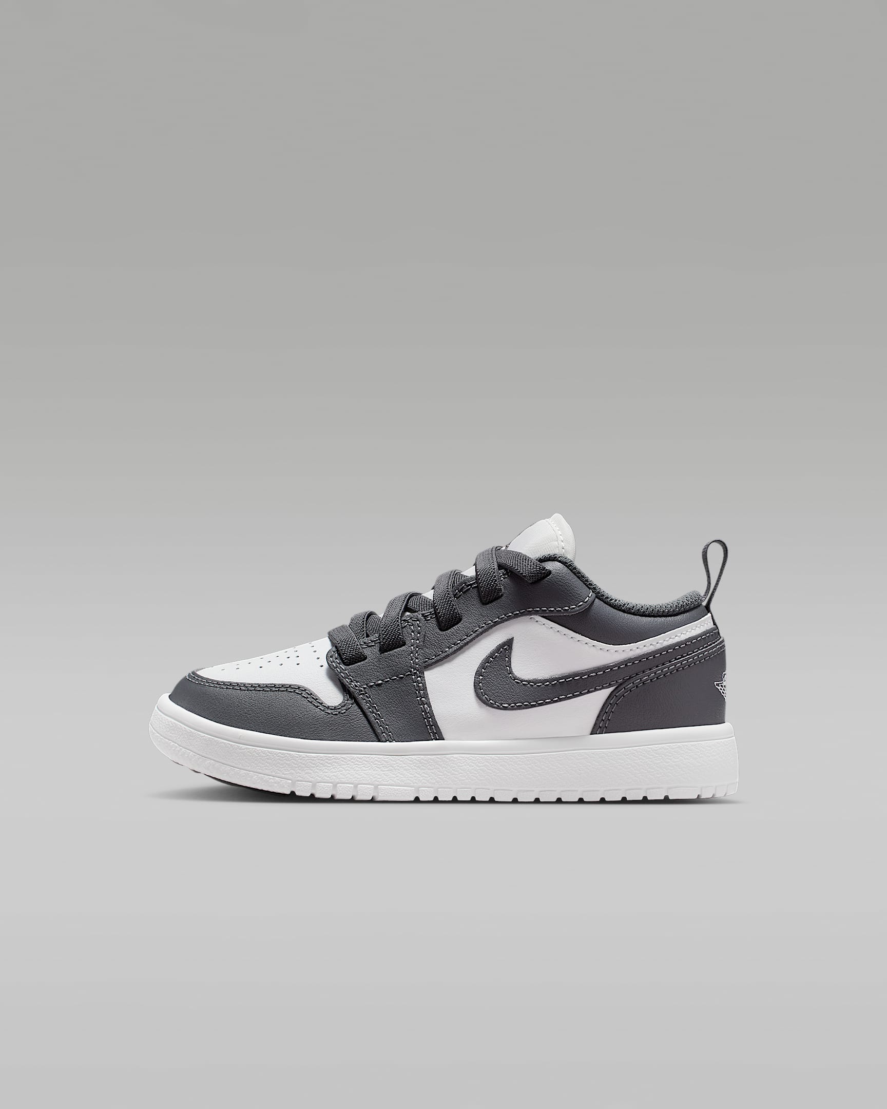 Jordan 1 Low Alt 幼童运动鞋 - 铁灰/山峰白