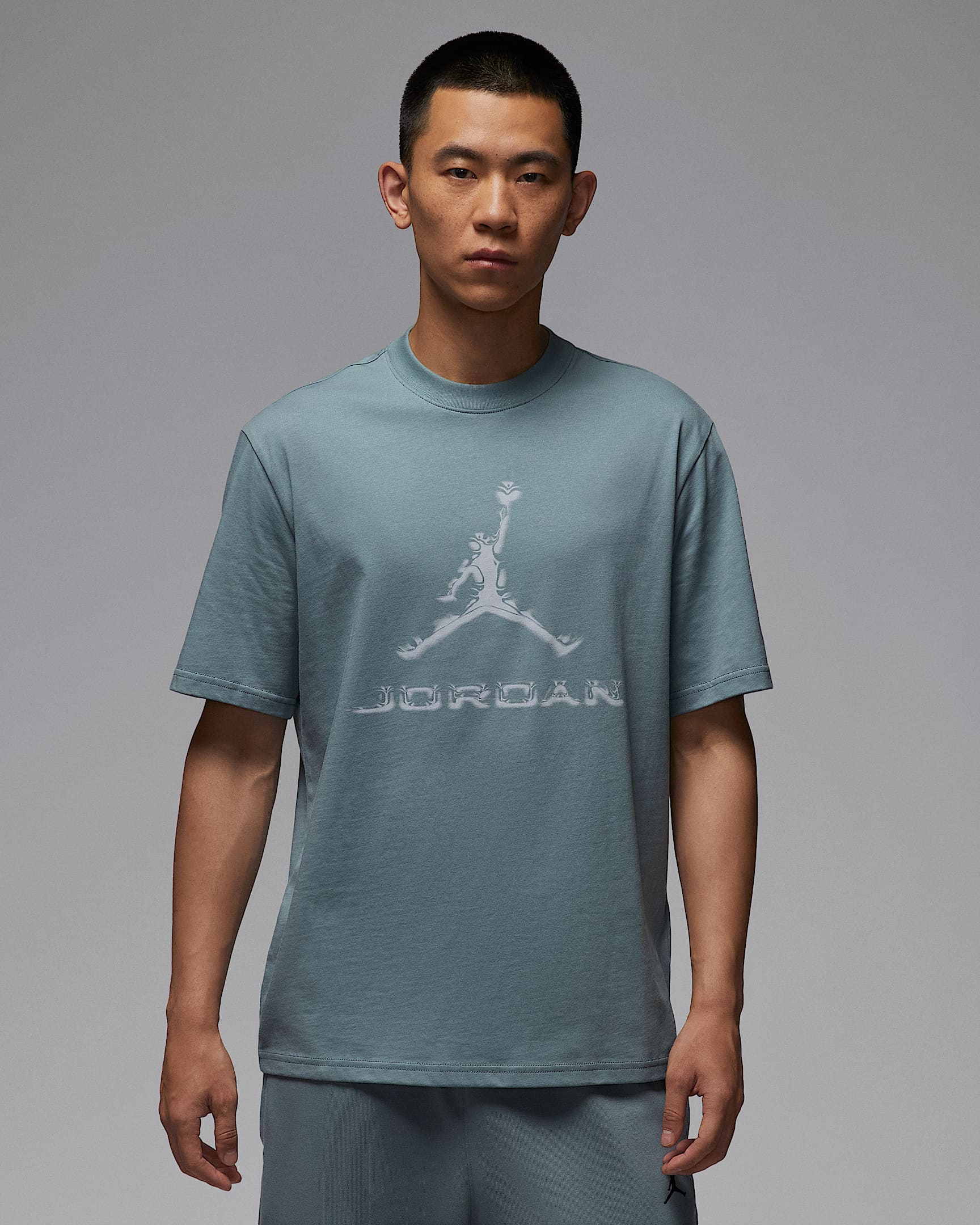 Jordan Sport Dri-FIT 男子速干T恤 - 飞行员灰/浅银