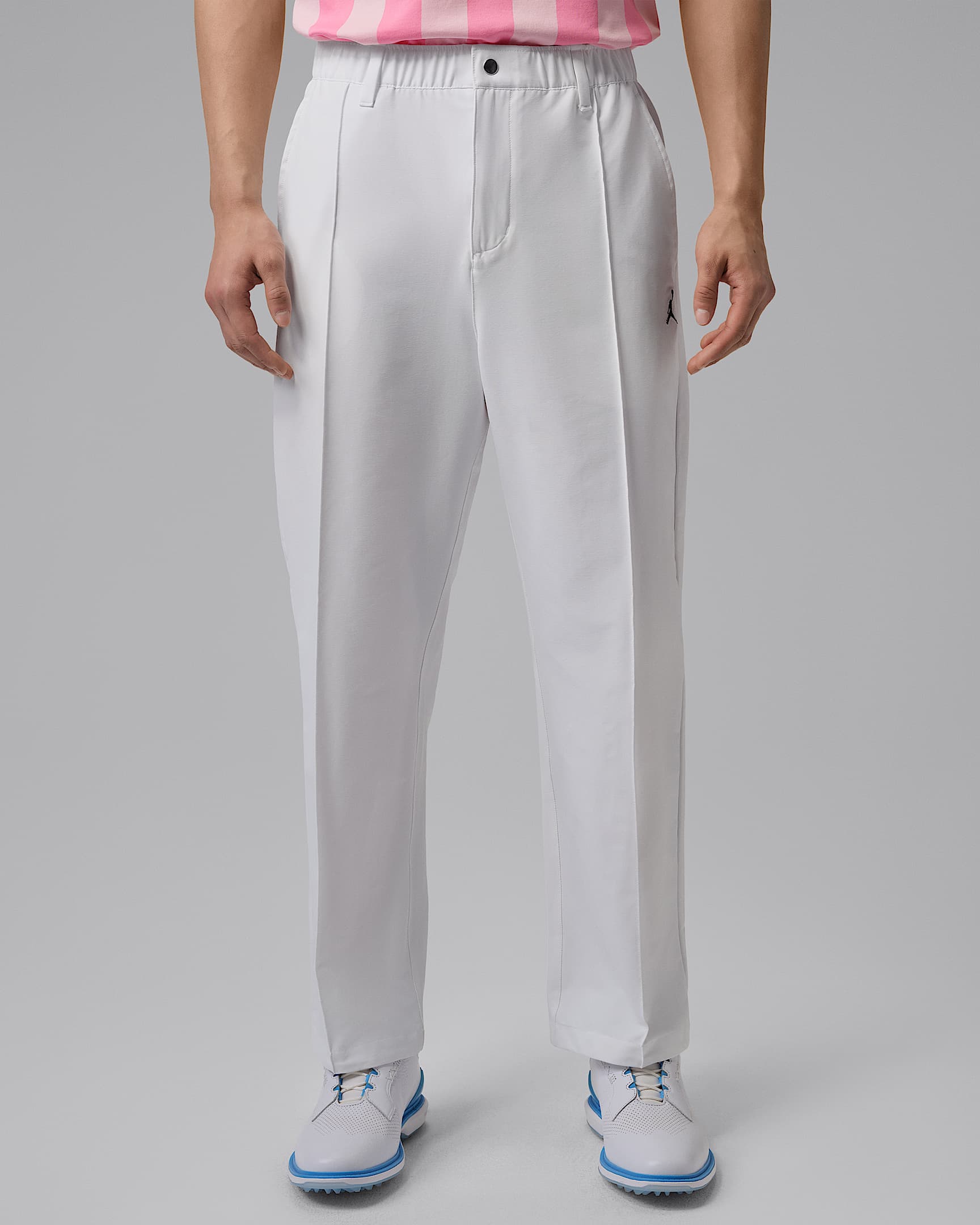 Jordan Sport 男子拒水高尔夫长裤 - 白色/黑