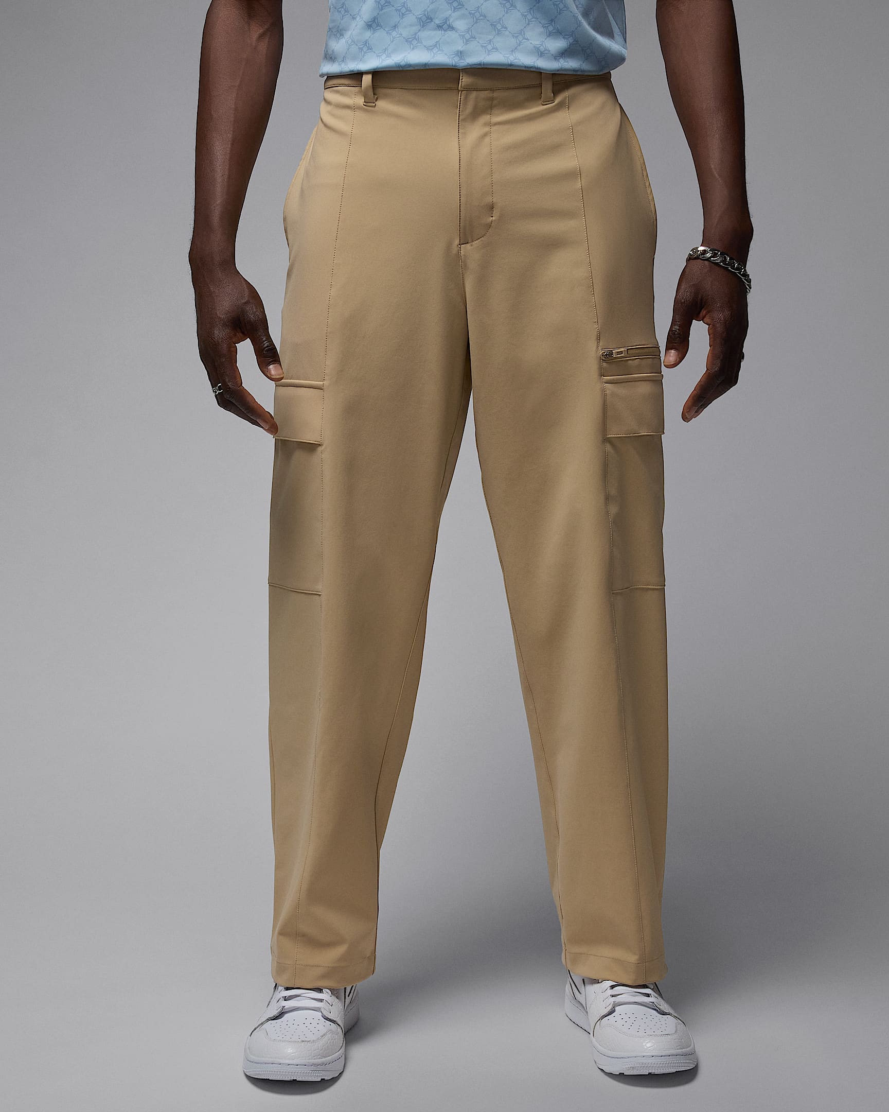 Jordan Sport 男子拒水高尔夫工装长裤 - 亚麻/亚麻