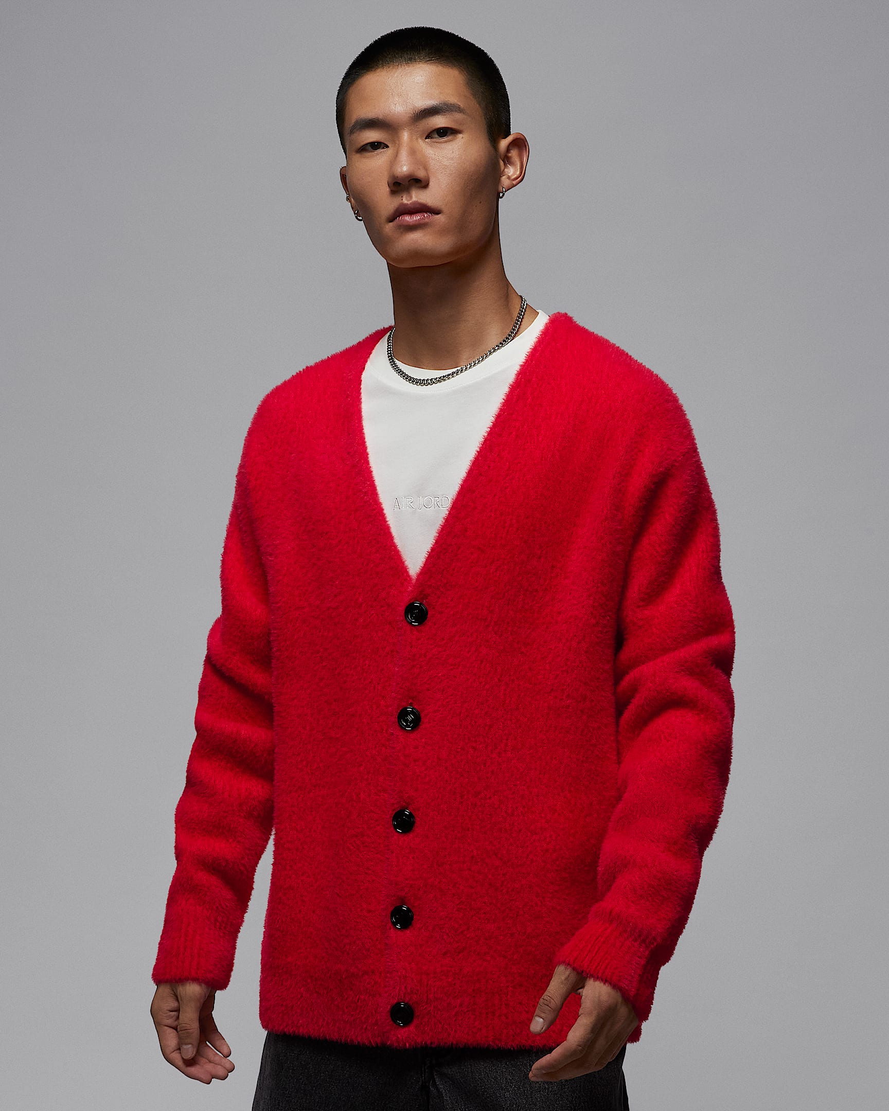 Tatum 塔图姆男子开衫 - 大学红