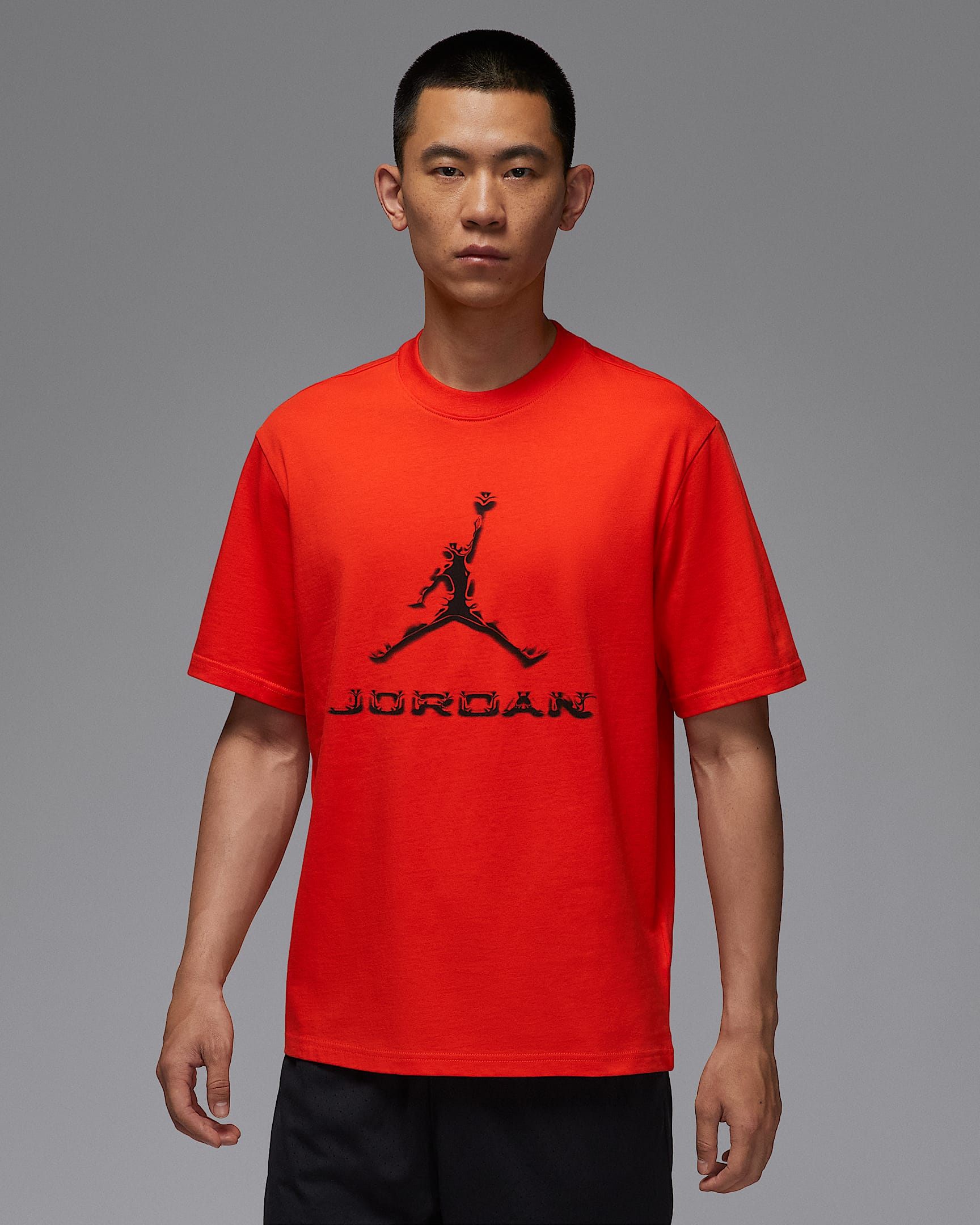 Jordan Sport Dri-FIT 男子速干T恤 - 队橙/黑