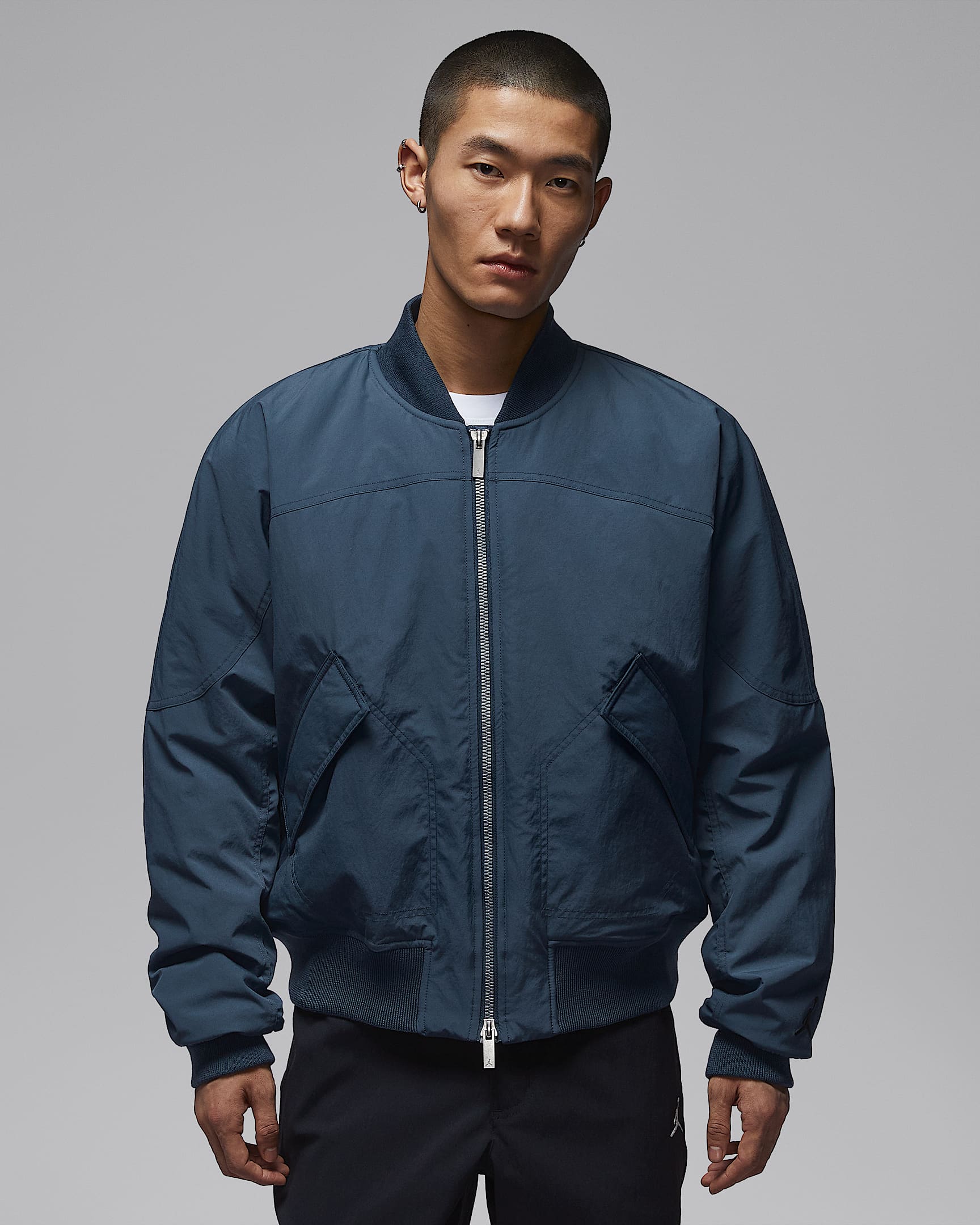 Jordan Flight Renegade 男子夹克 - 舰队蓝/浅蓝灰/黑