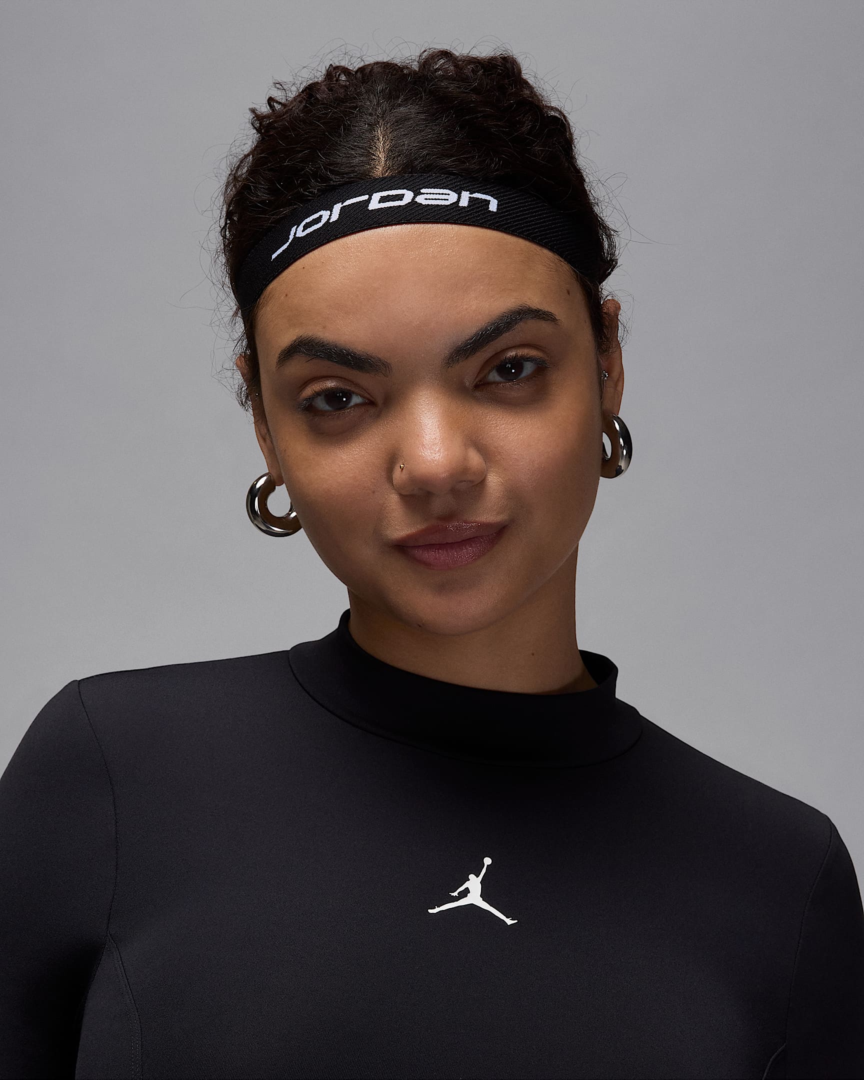 Jordan Sport 宽版头带(3 条) - 黑/白色/黑