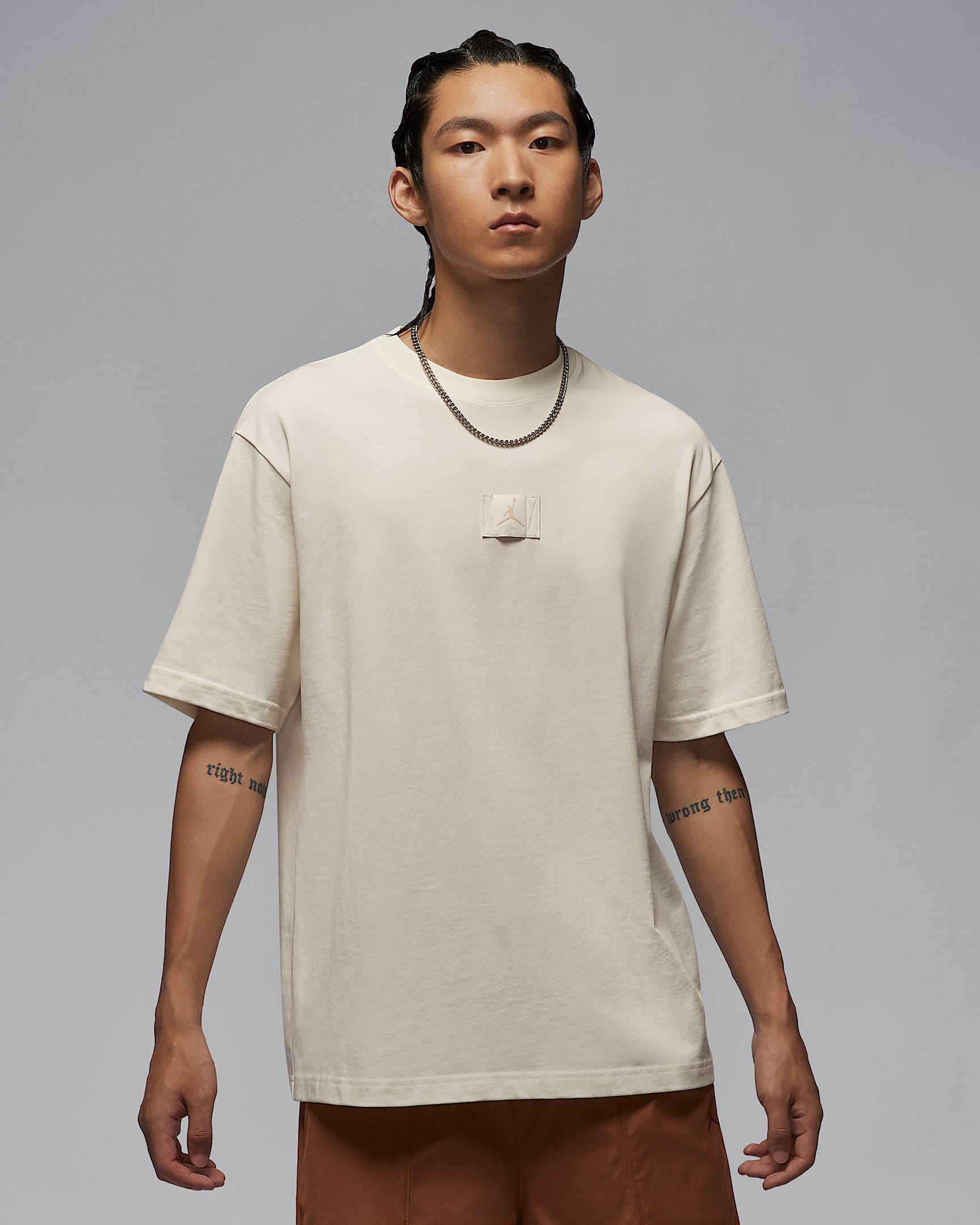 Jordan Flight Essentials 85 男子T恤 - 帆白