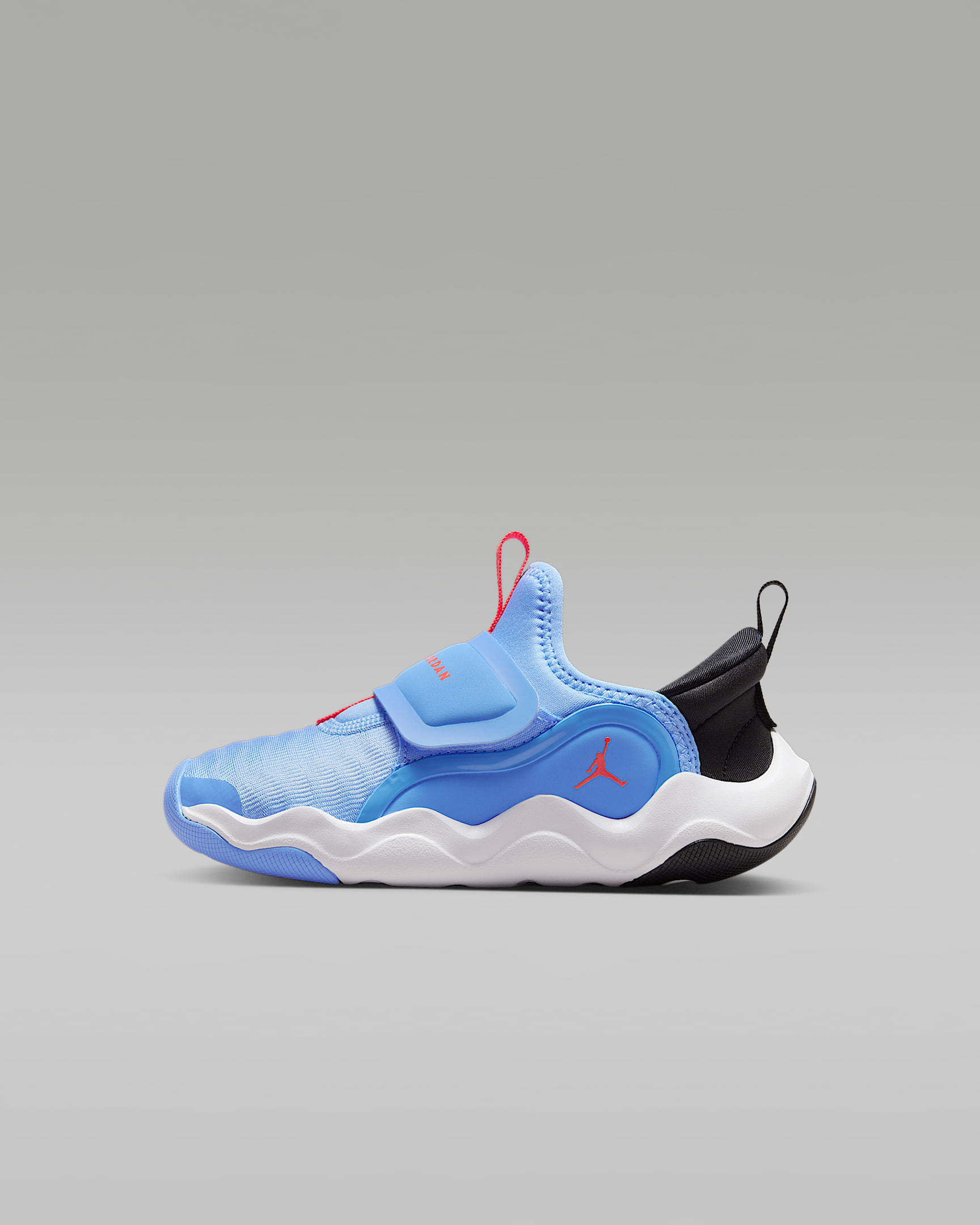 Jordan 23/7.2 EasyOn 小鲨鱼幼童运动鞋 - 白色/狂喜钴蓝/黑/亮深红