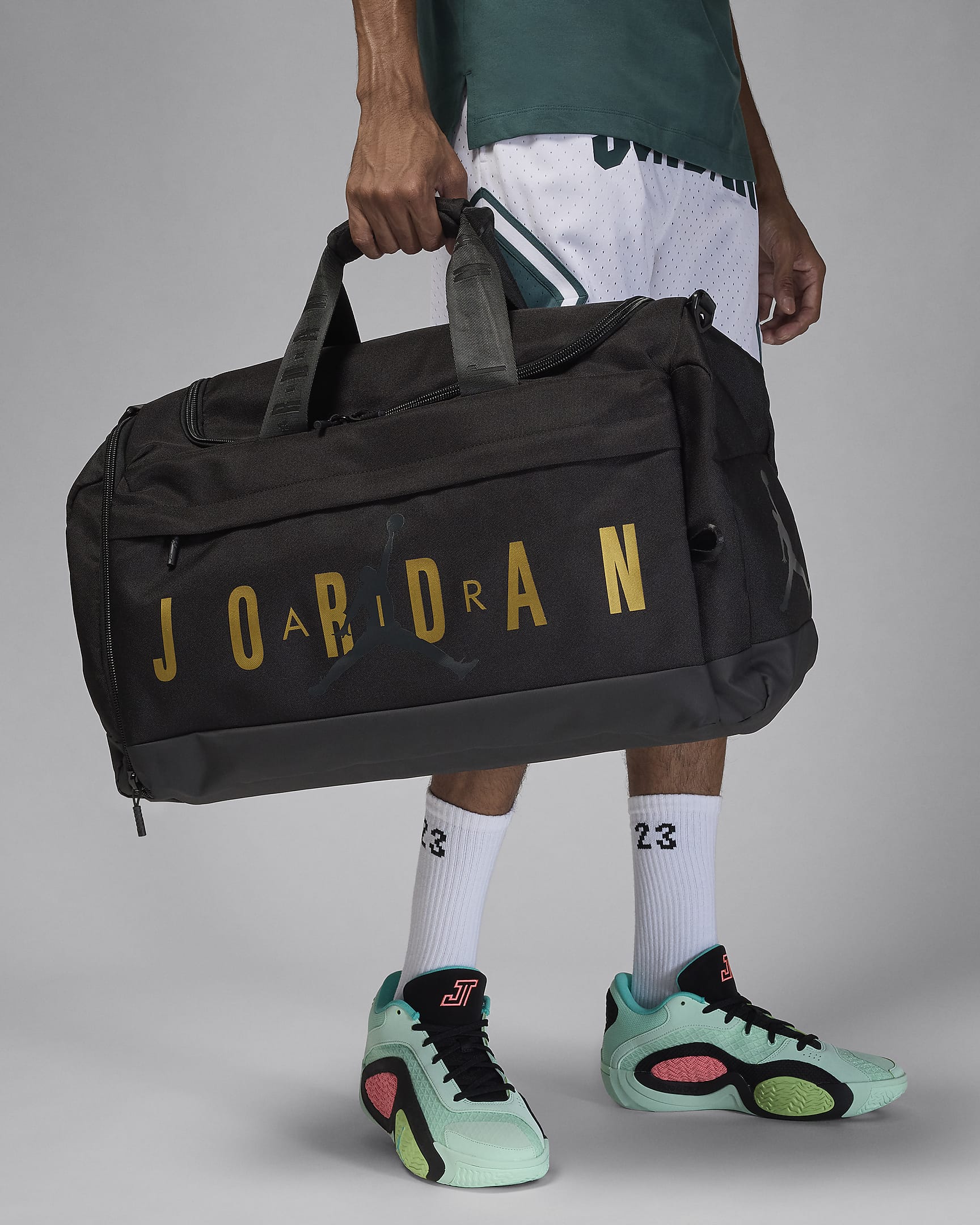 Jordan Velocity 行李包 - 黑/金