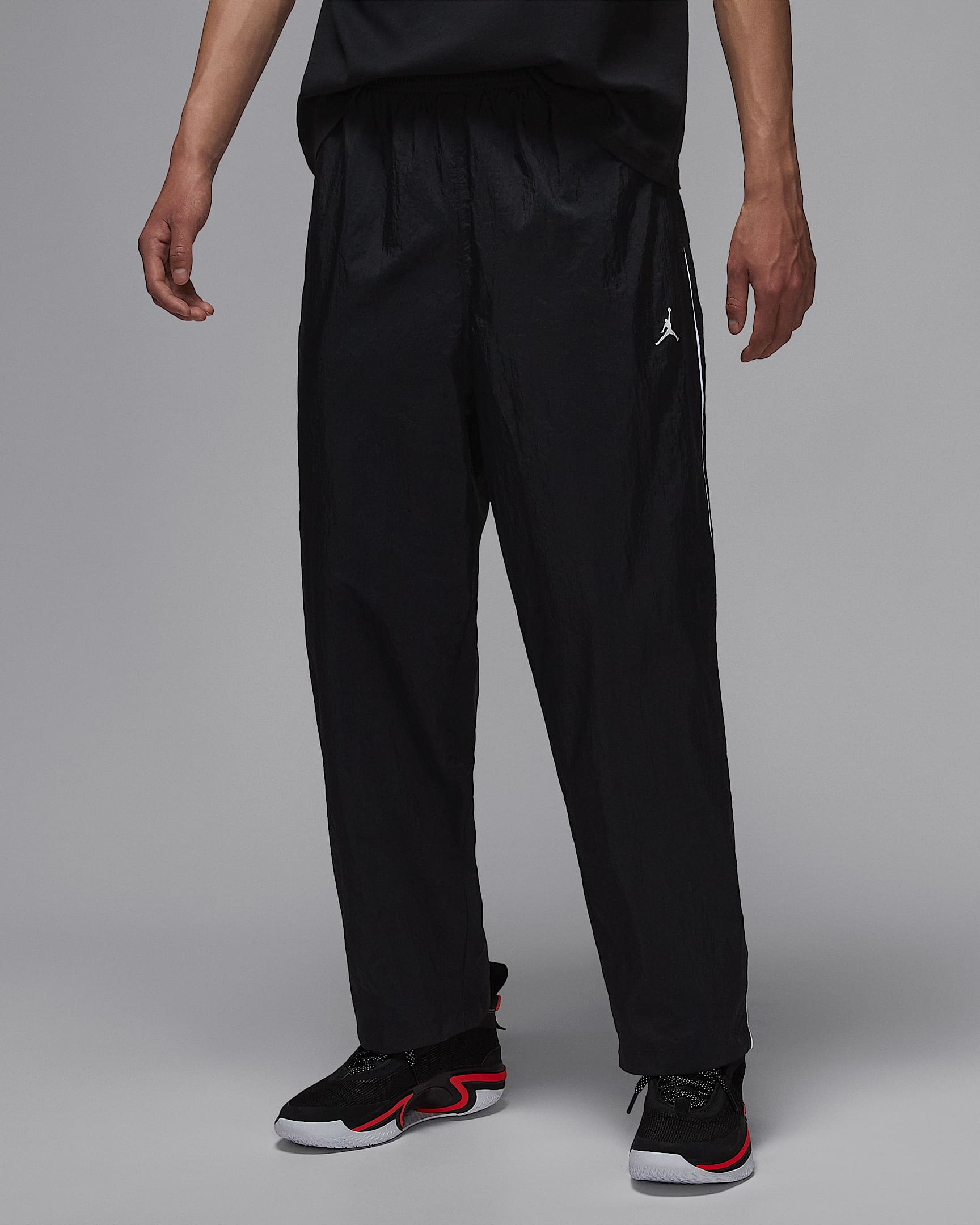 Jordan Sport Classic 男子长裤 - 黑/白色