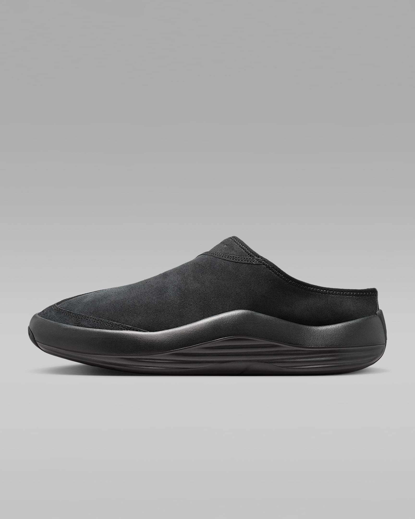 Jordan Future 男子拖鞋 - 黑/暗烟灰