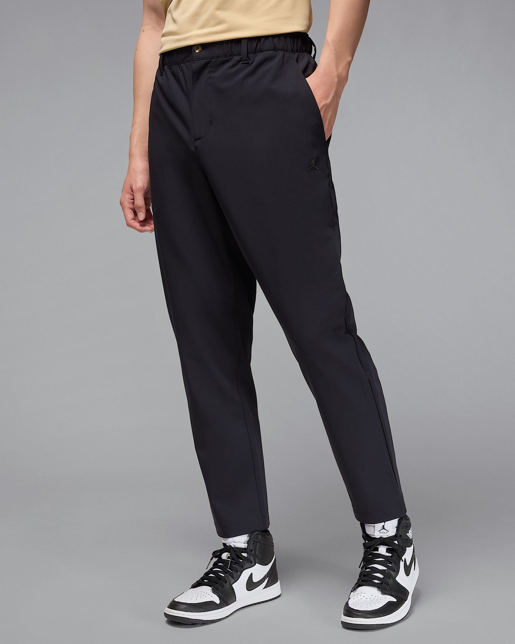 Jordan Sport 男子防晒高尔夫长裤 - 黑/黑