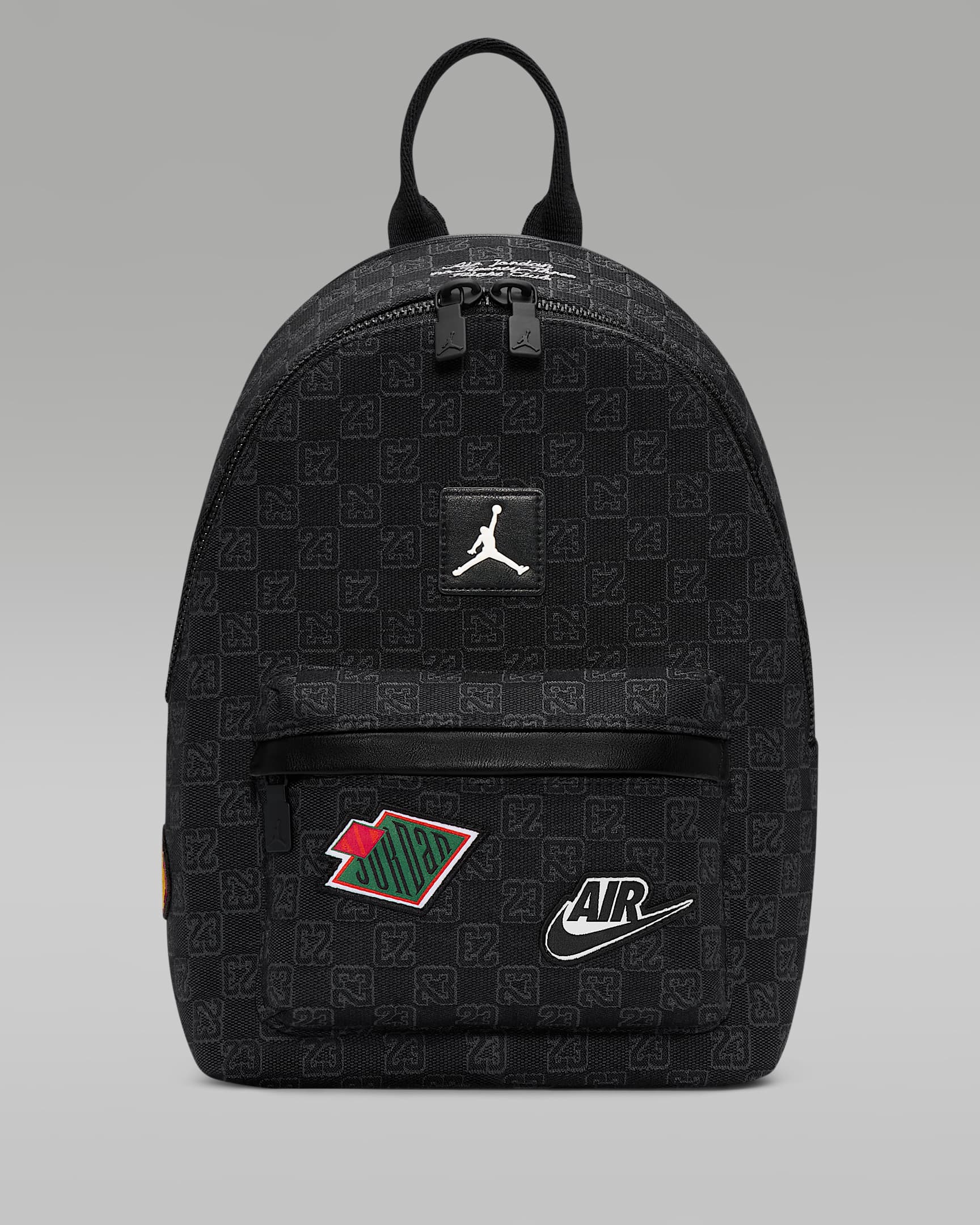 Jordan Monogram 迷你双肩包 - 黑