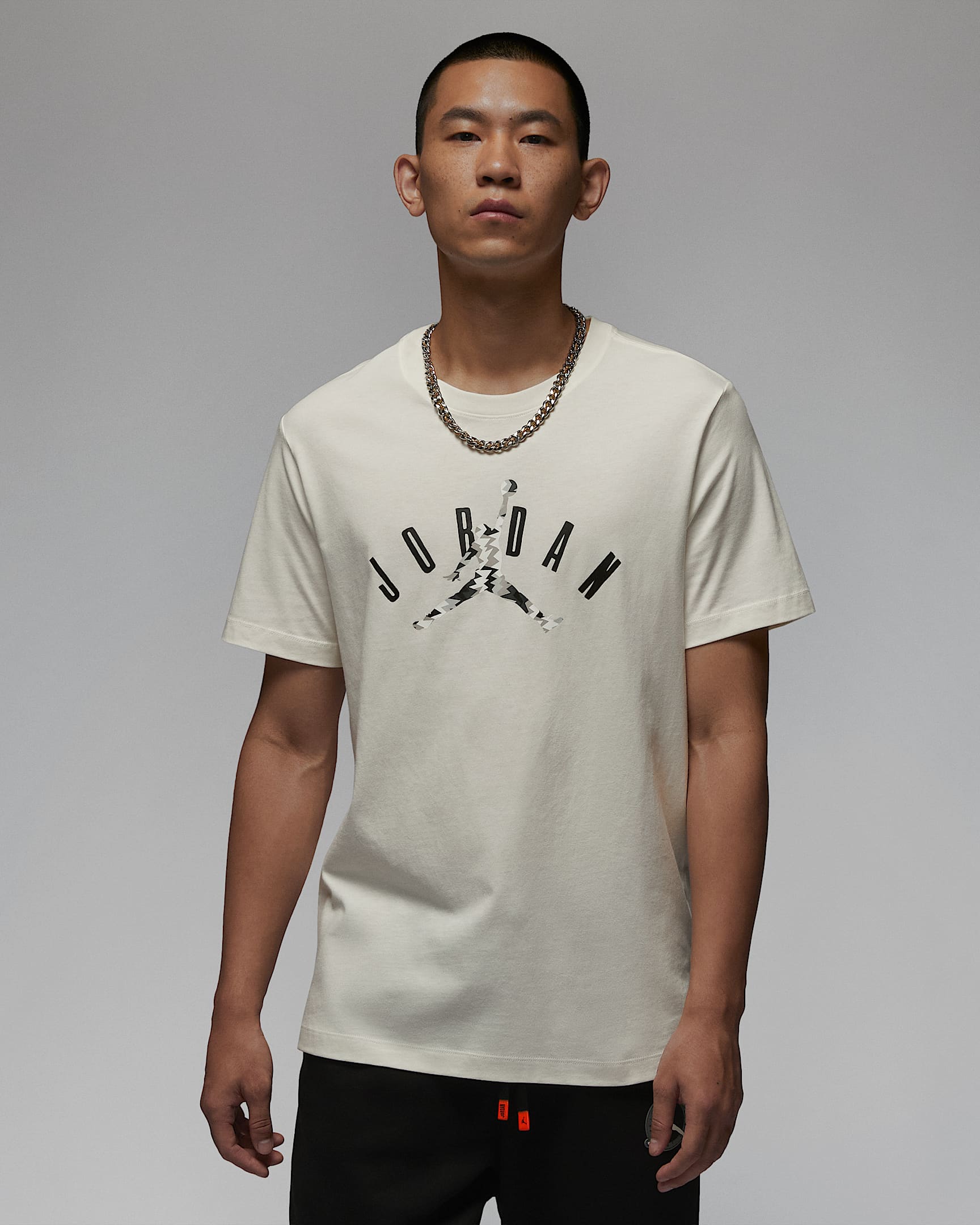 Jordan Flight MVP 男子T恤 - 帆白/黑