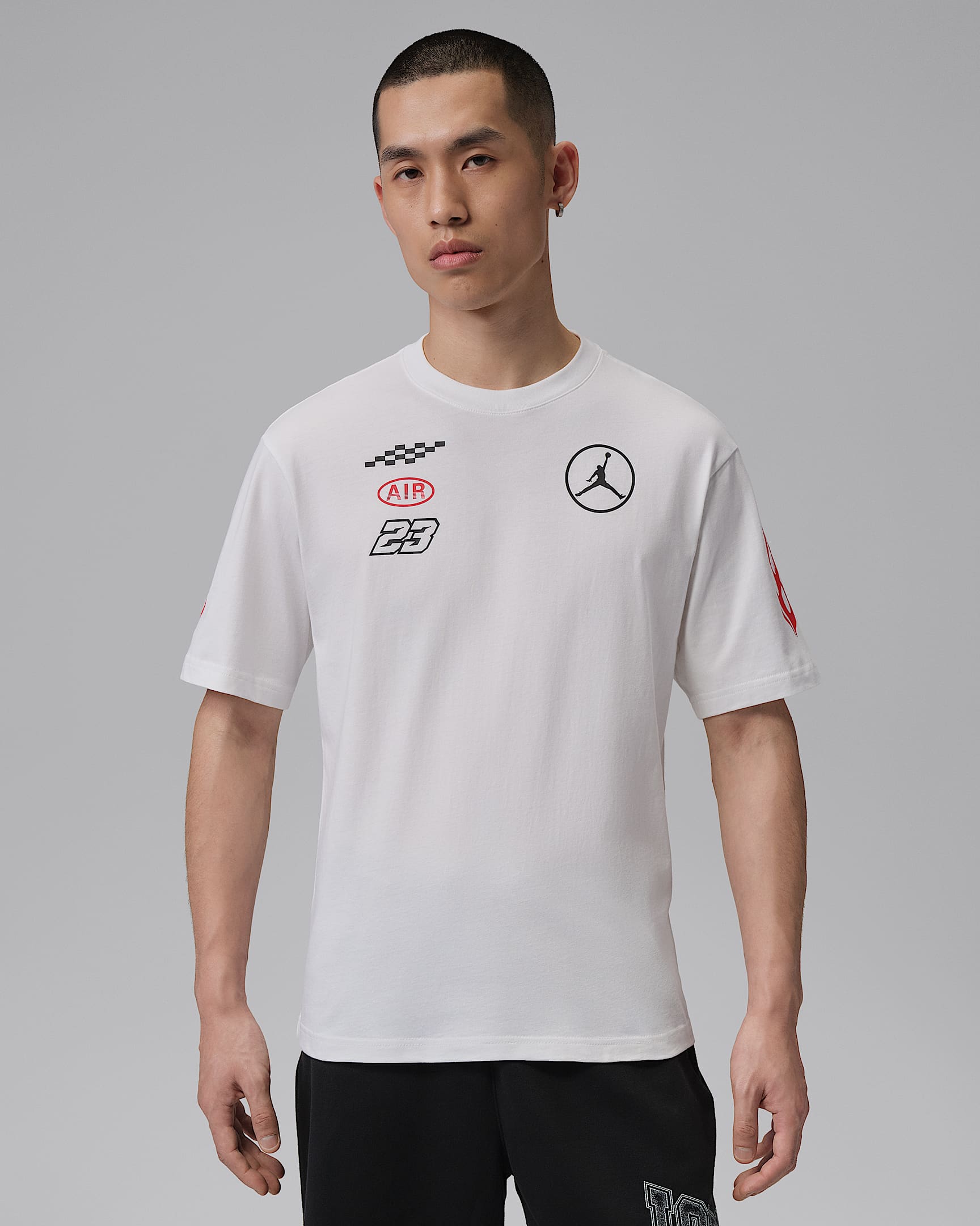 Jordan 男子T恤 - 白色