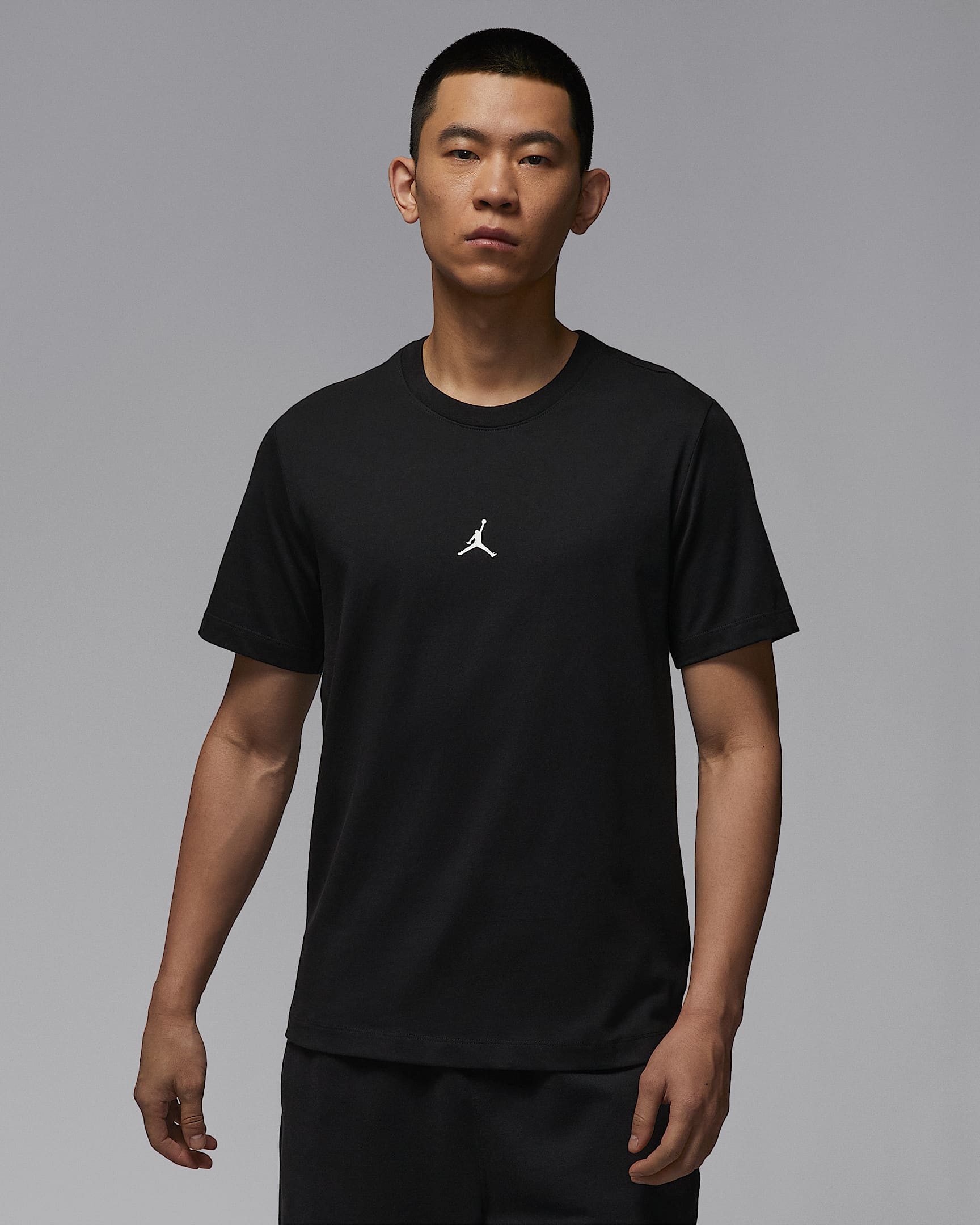 Jordan Flight Essentials 男子T恤 - 黑/白色