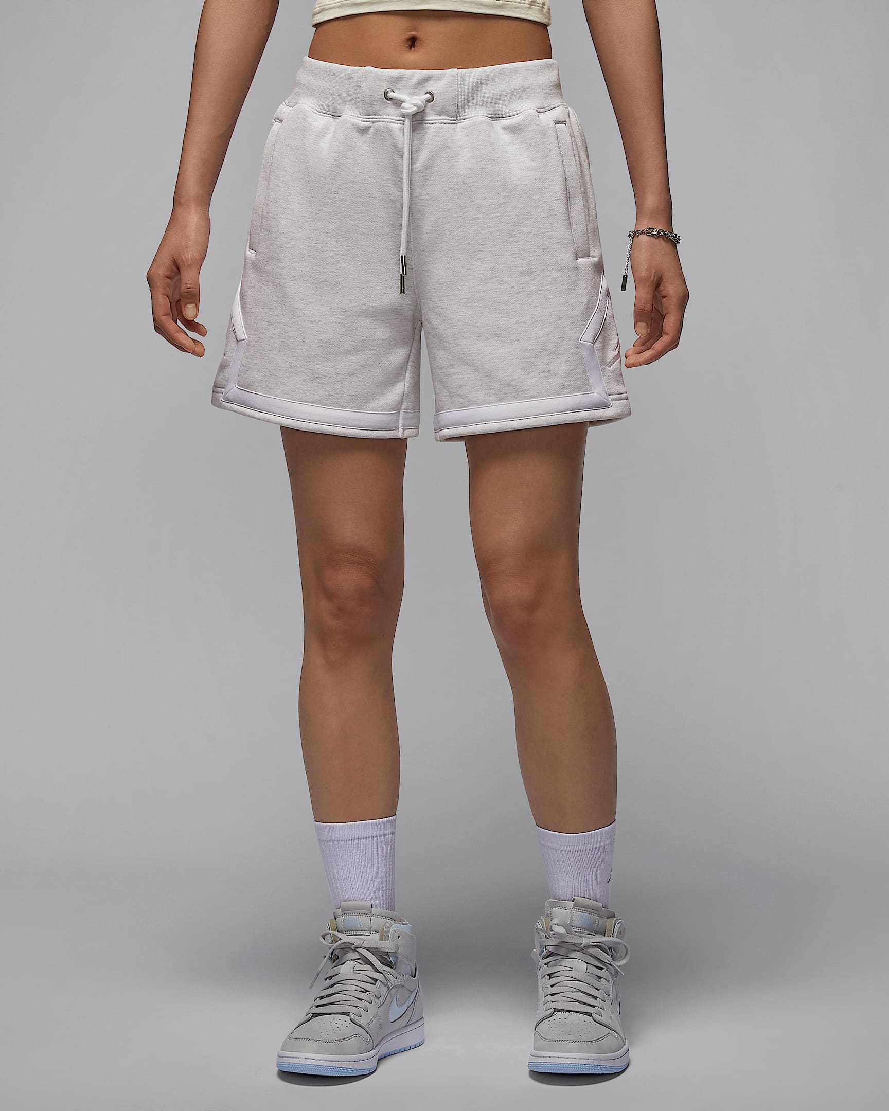 Jordan Flight Fleece Diamond 女子法式毛圈短裤 - 调色桦树色