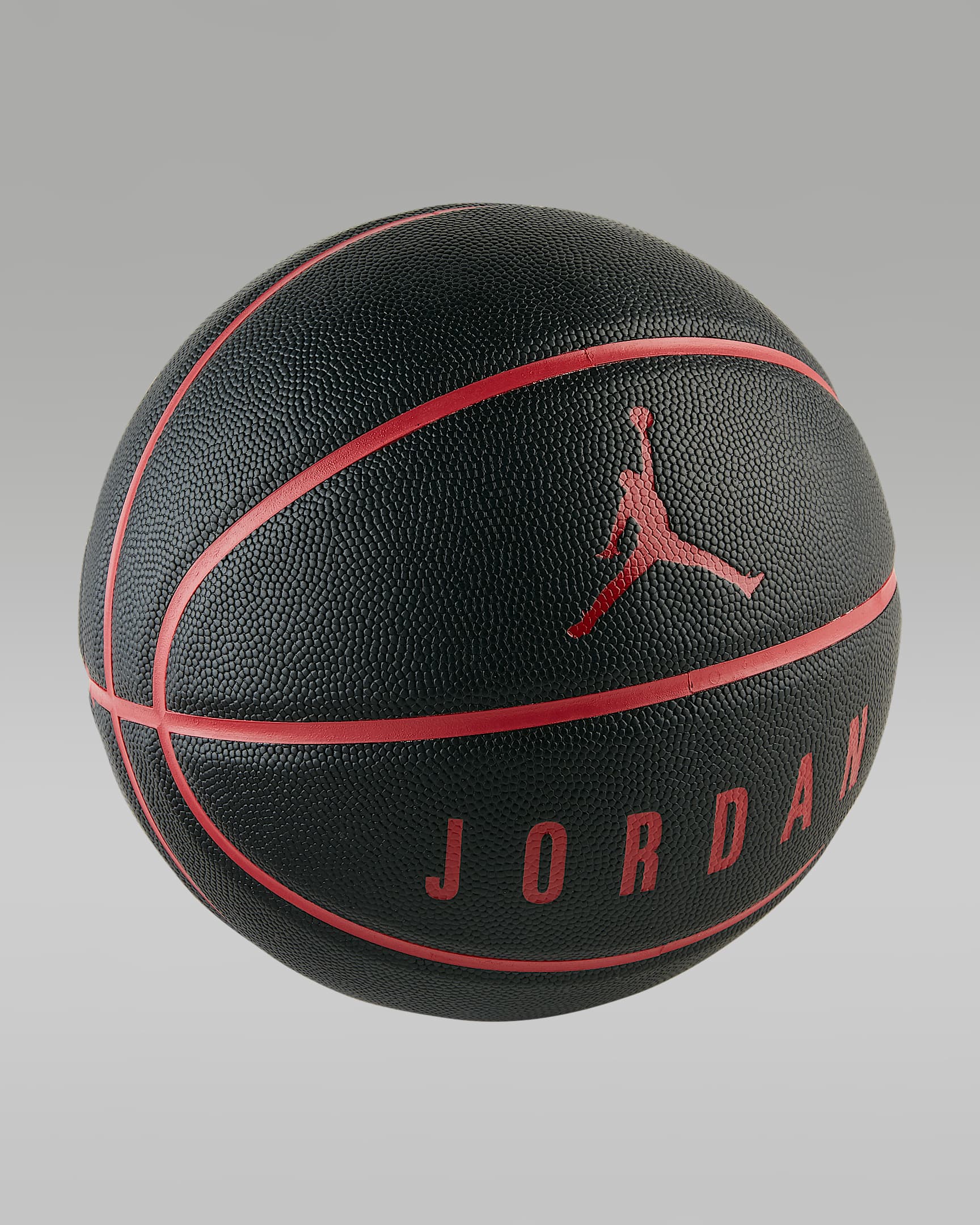 Jordan Ultimate 8P 篮球(7 号) - 黑/健身红/健身红