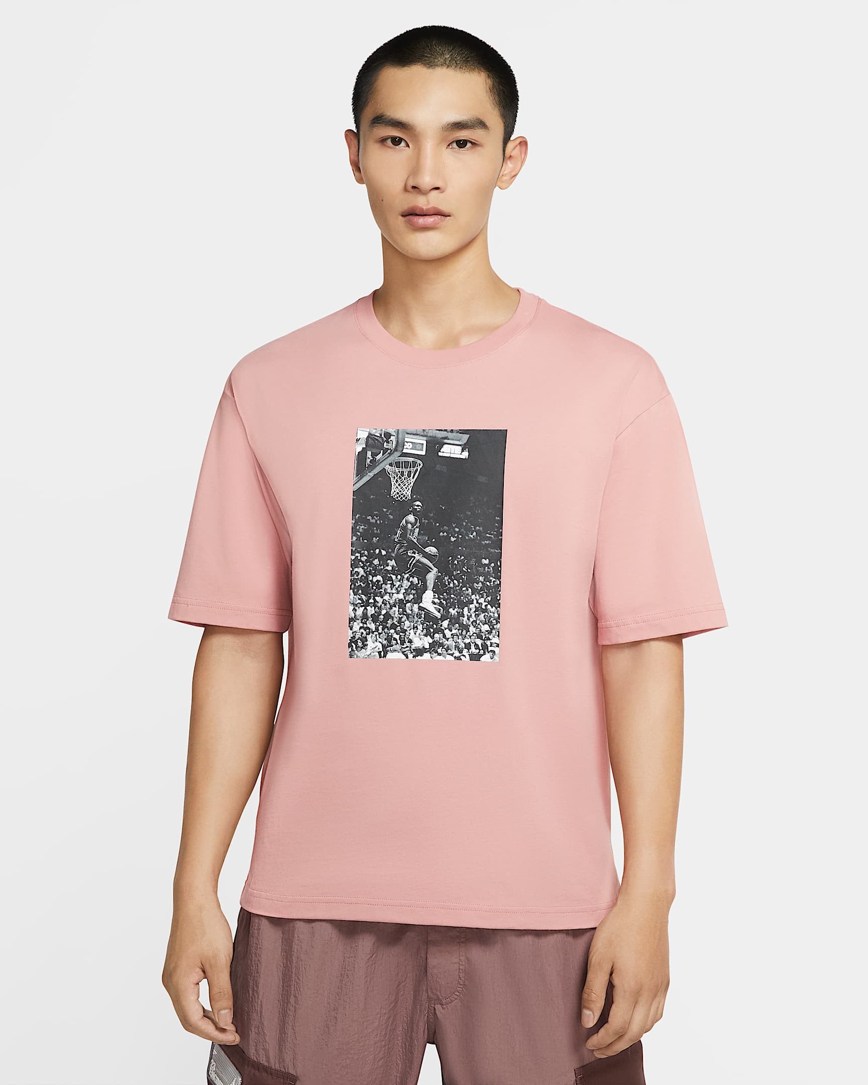 Jordan x Union 男子T恤 - 锈粉