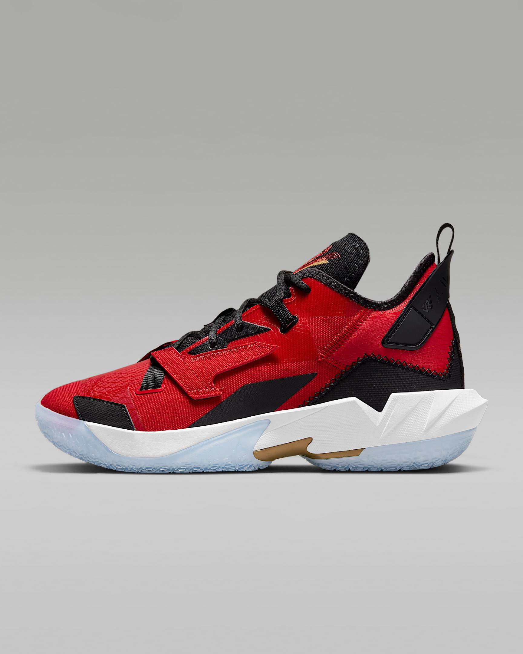 Jordan Why Not Zer0.4 PF 男子篮球鞋 - 大学红/黑/白色/金属色