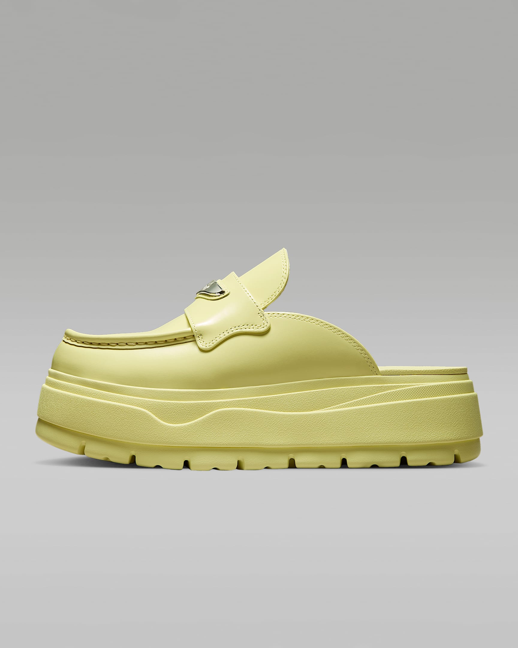 Air Jordan Mule 女子运动休闲鞋 - 明亮绿/金属银
