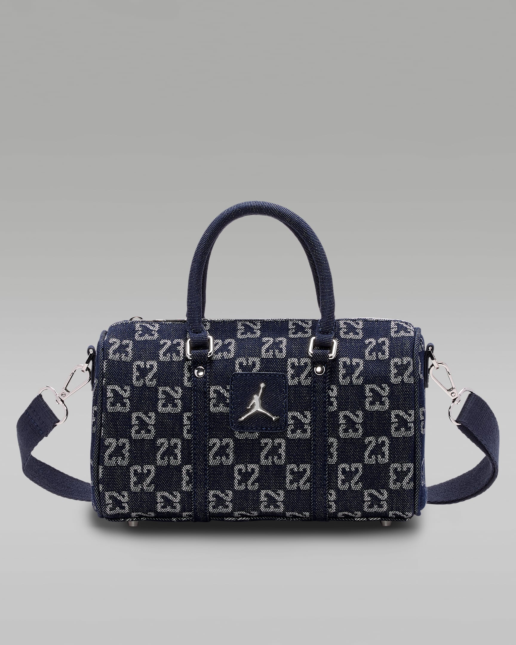 Jordan Monogram 牛仔布迷你斜挎包 - 靛蓝