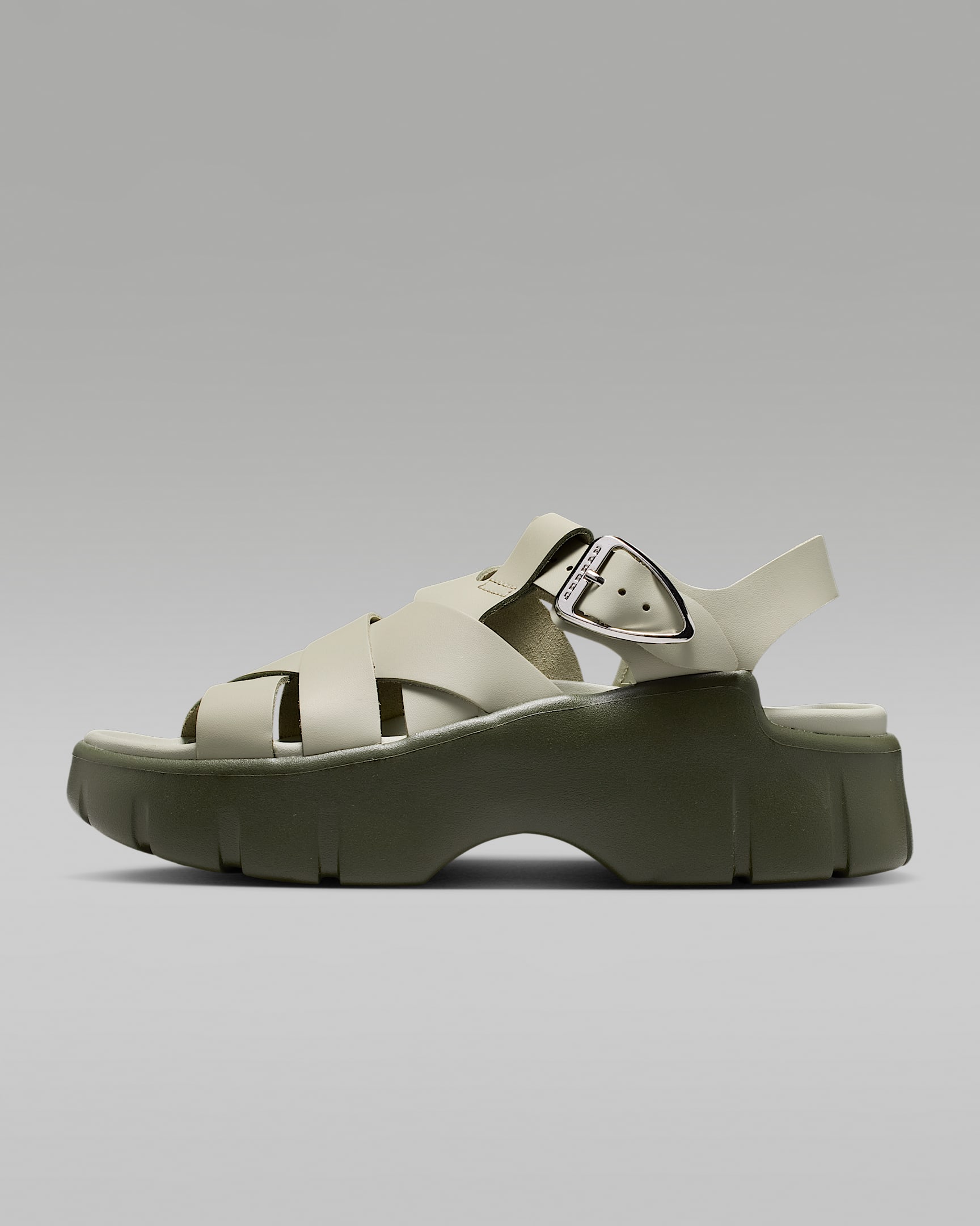 Jordan Willow 女子凉鞋 - 雾杉木绿/军裤卡其/军裤卡其/雾杉木绿