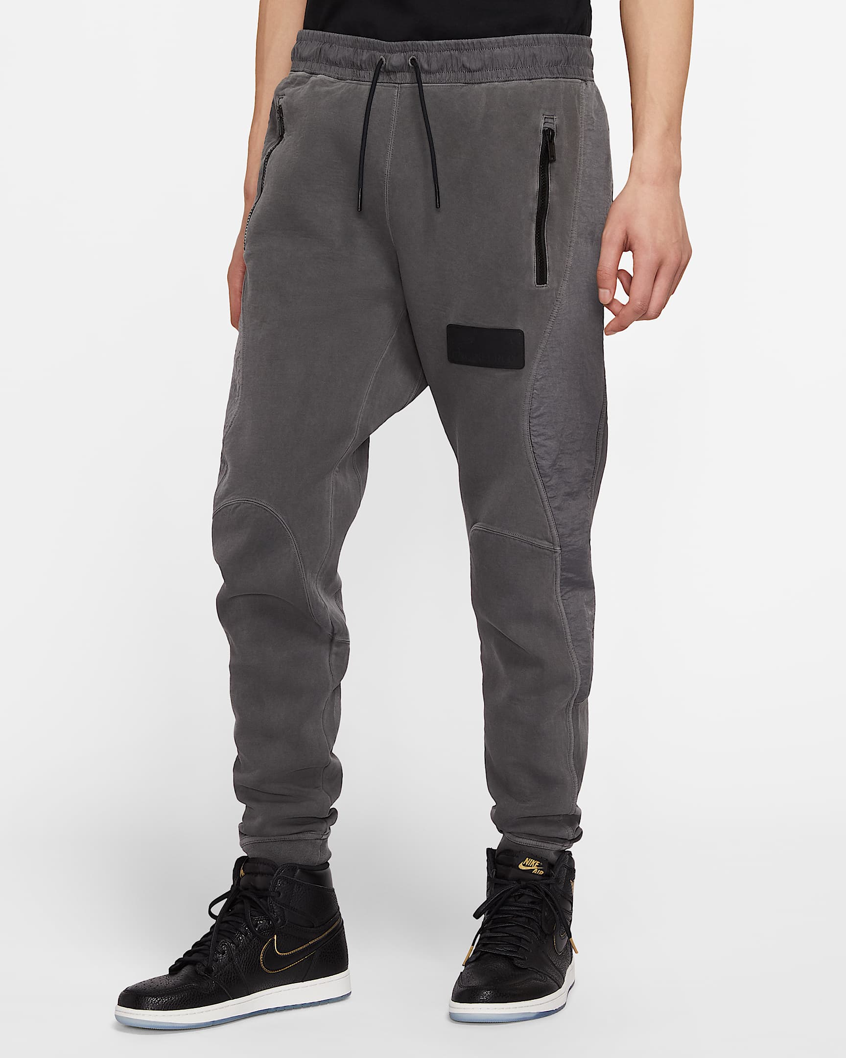 Jordan 23 Engineered 男子针织长裤 - 黑/黑