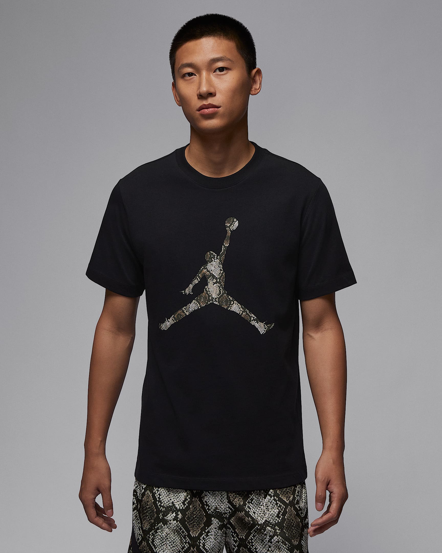 Jordan Sport Dri-FIT 男子速干T恤 - 黑/帆白