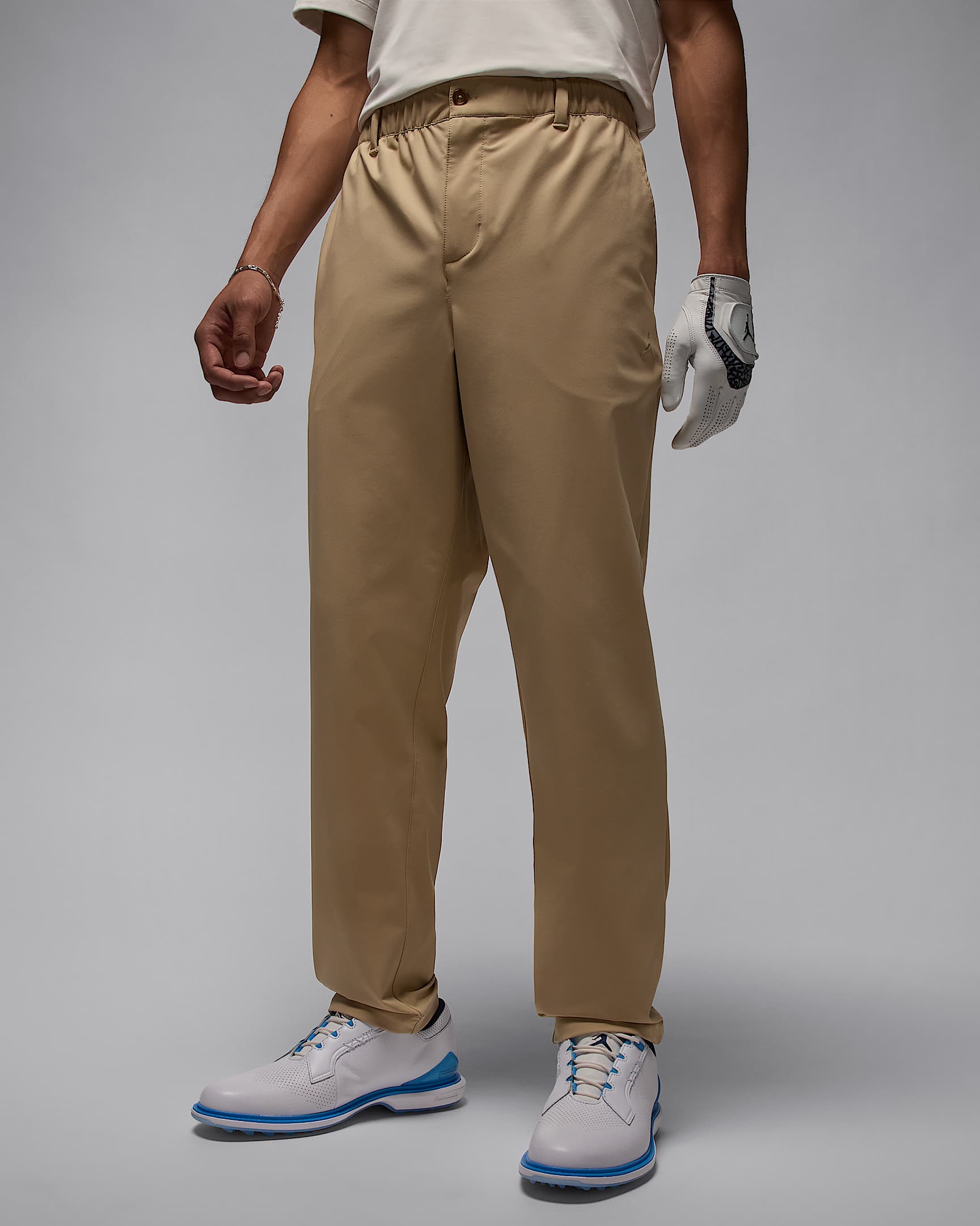 Jordan Sport 男子防晒高尔夫长裤 - 亚麻/亚麻