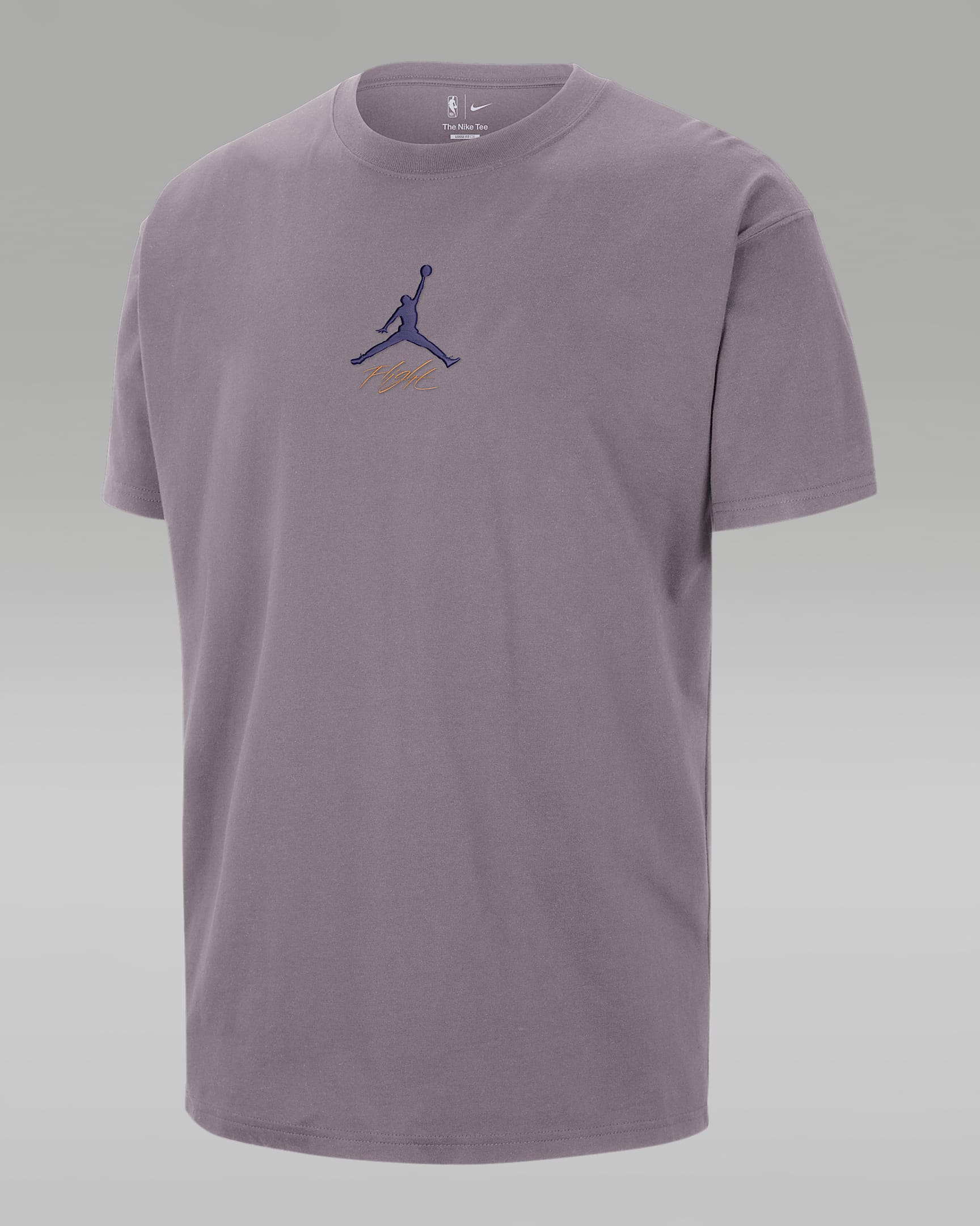菲尼克斯太阳队 Courtside Statement Edition Jordan NBA 男子T恤 - 烟雾紫