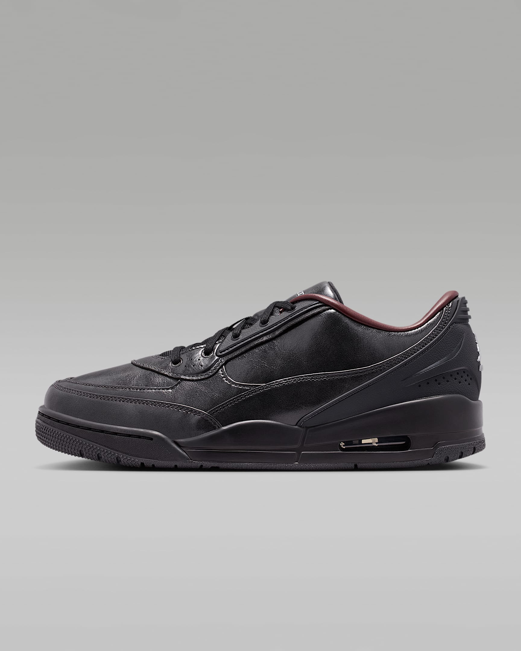 Air Jordan Ultra 男子运动鞋 - 煤黑/黑/神秘枣红/金属银