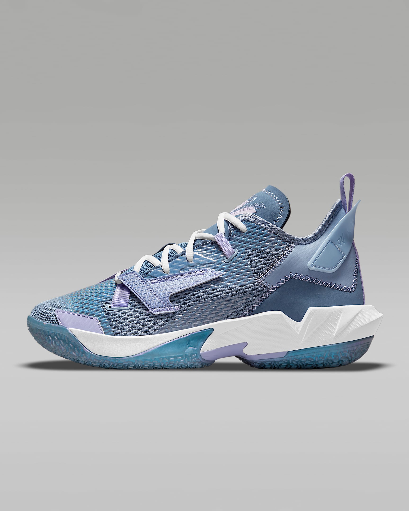 Jordan Why Not Zer0.4 PF 男子篮球鞋 - 浅湛蓝/霜紫/海雾蓝/脉冲紫