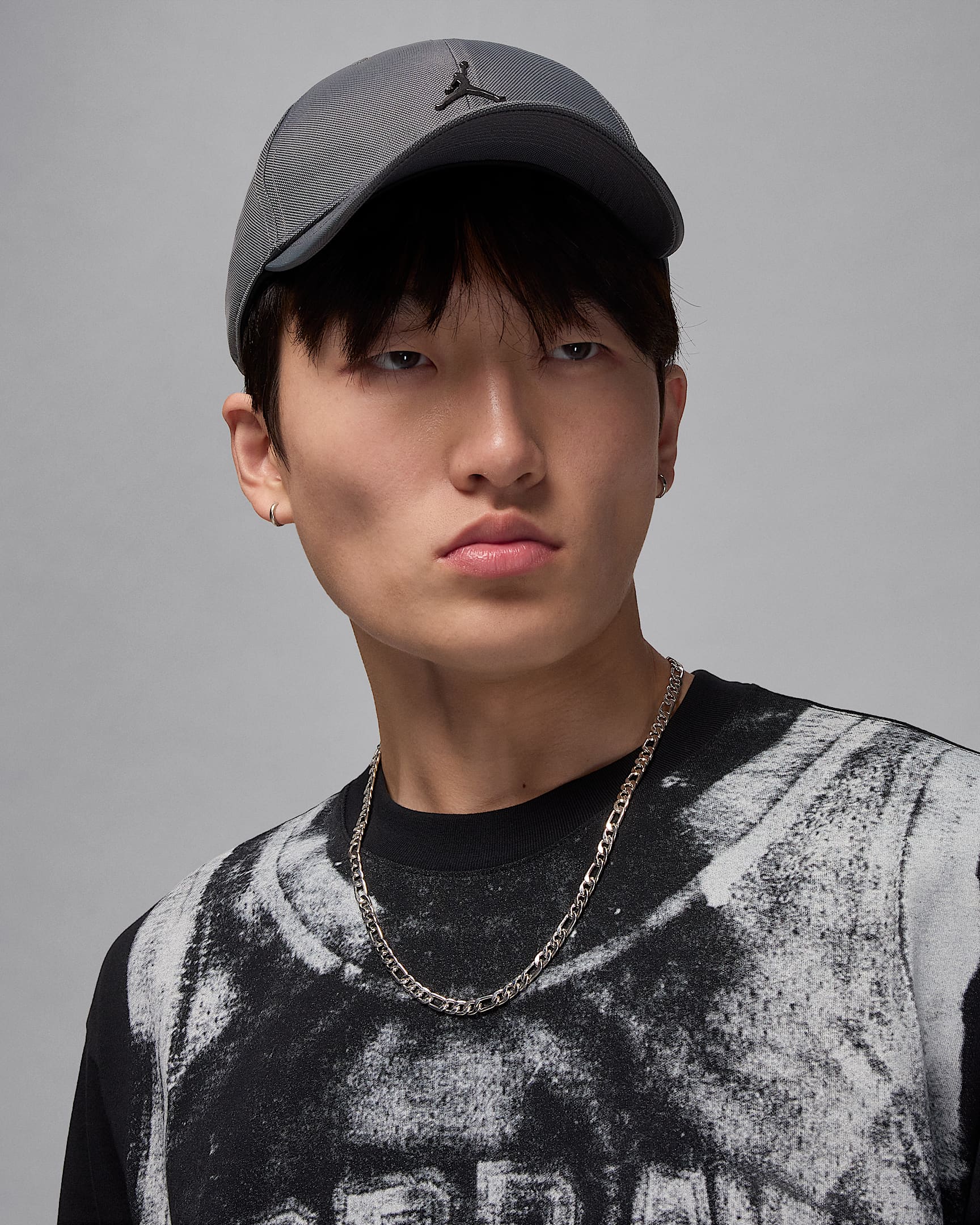 Jordan Rise Metal Jumpman 半硬顶运动帽 - 铁灰/青铜色