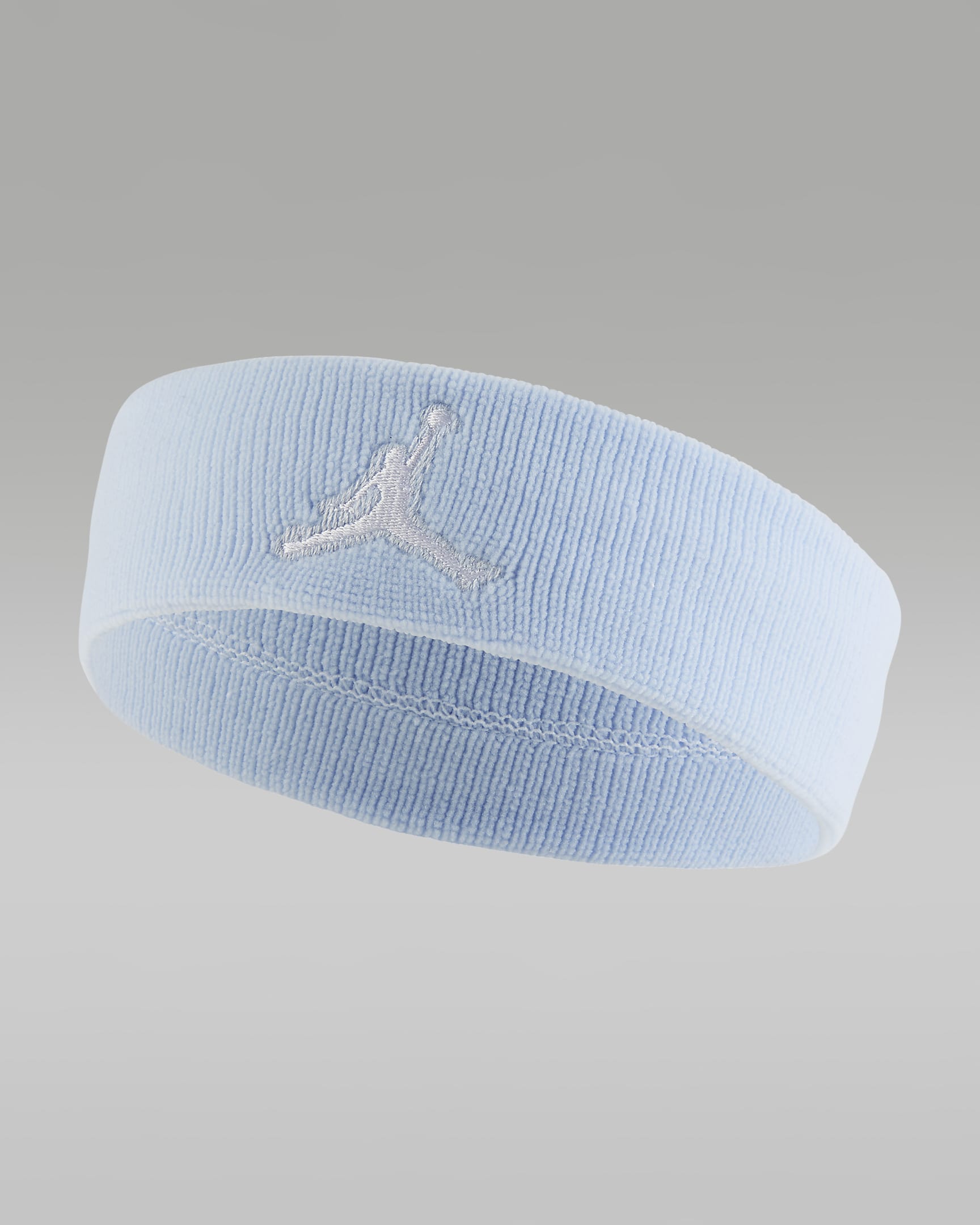 Jordan Dri-FIT Jumpman 速干头带（1 条） - 浅宝石蓝/白色